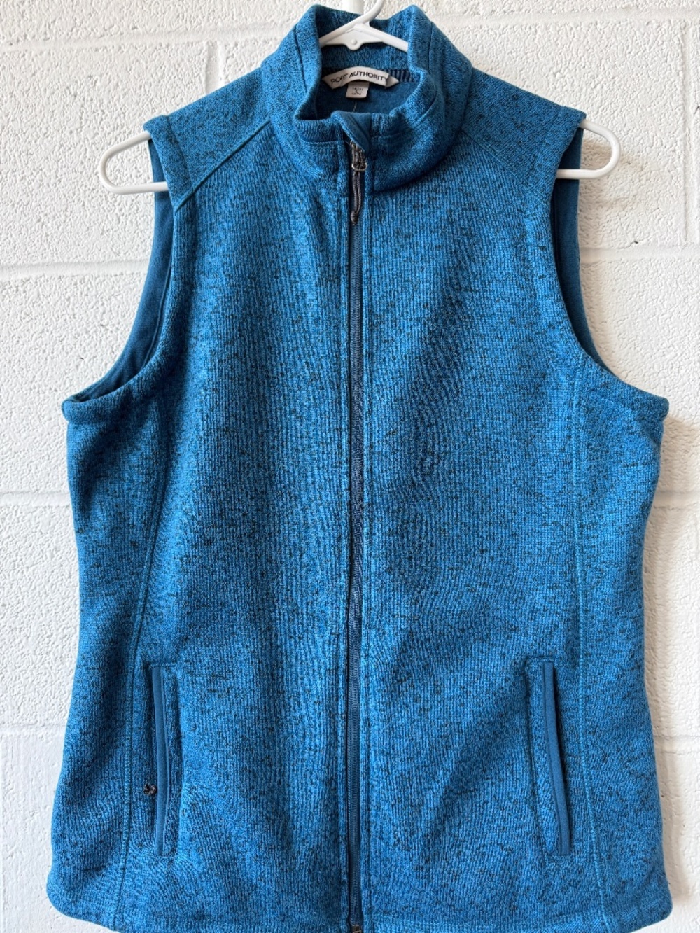 Port authority women’s teal heather sweater vest